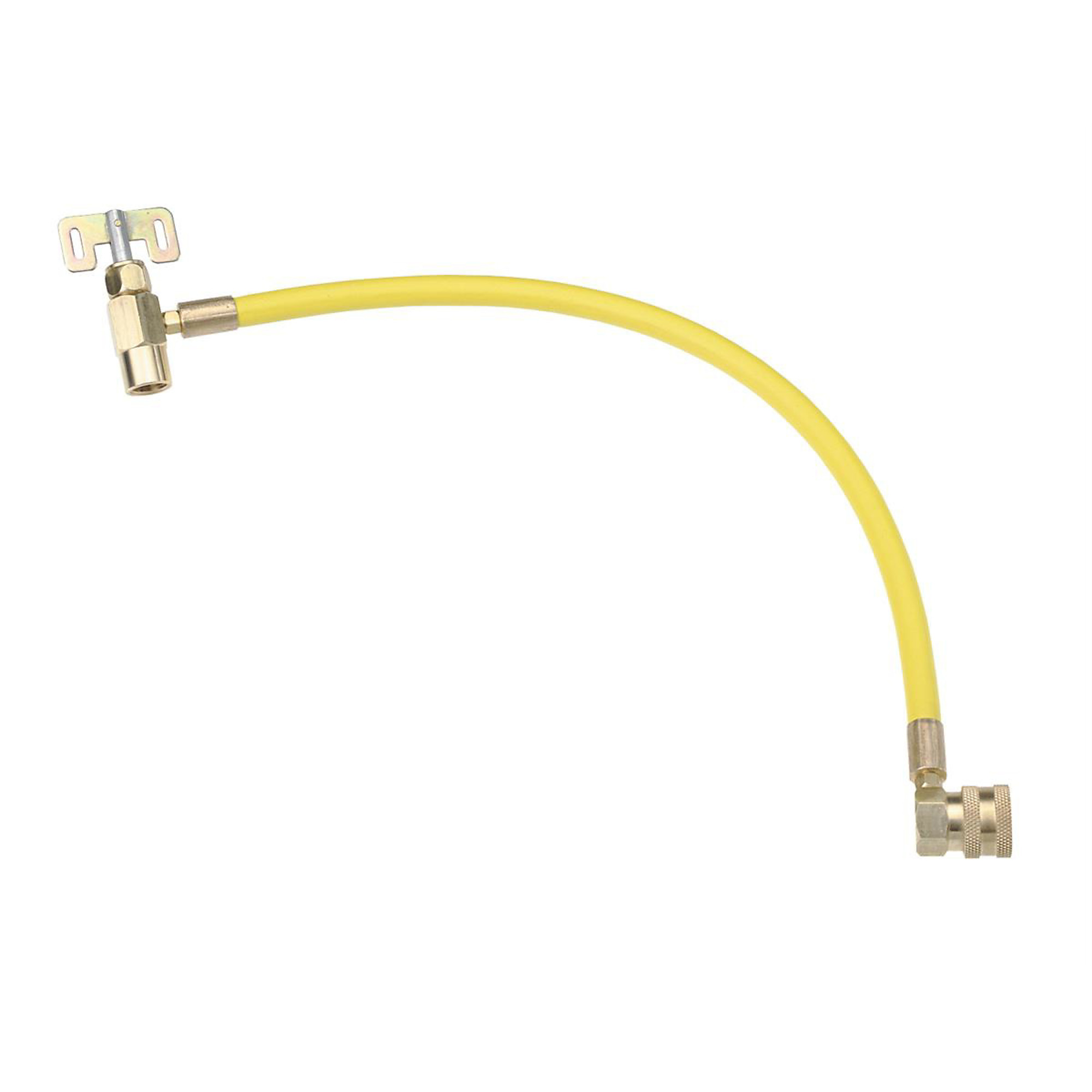 FJC R-134A U-Charge Hose/Gauge — Reusable, Model# FJC6045